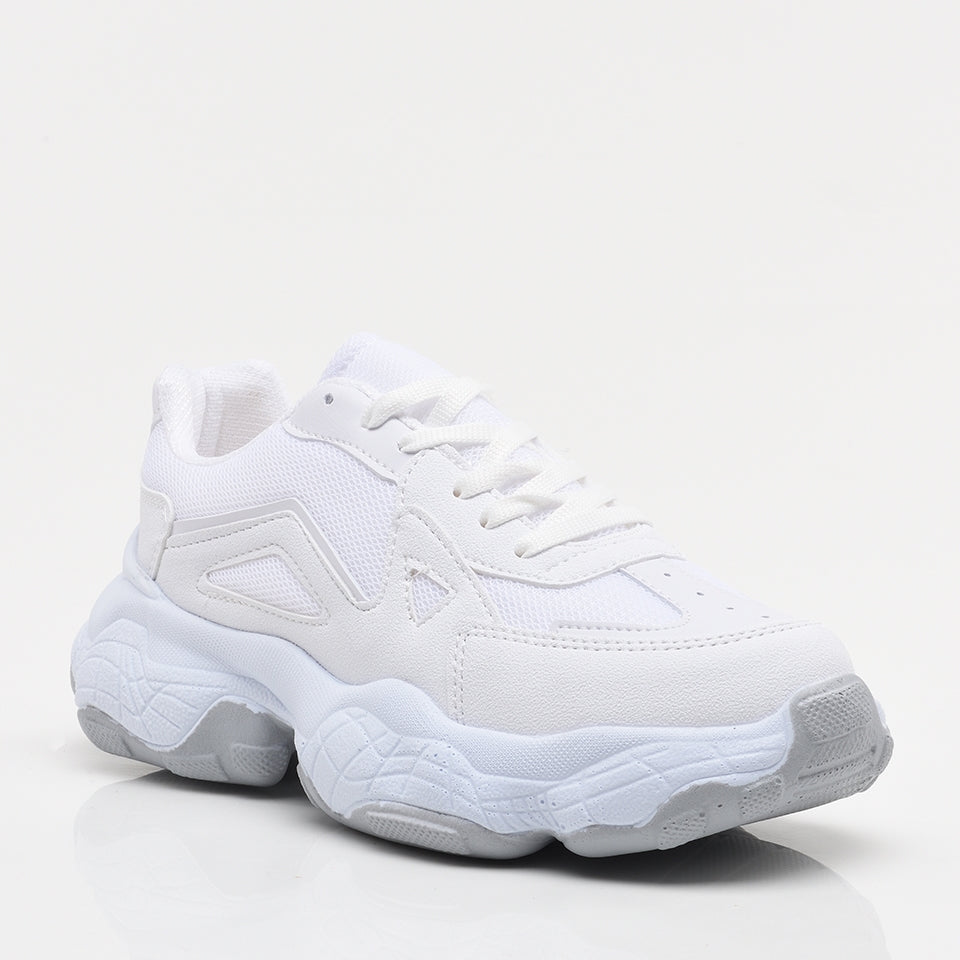 White Yaya Women's Sport Shoes