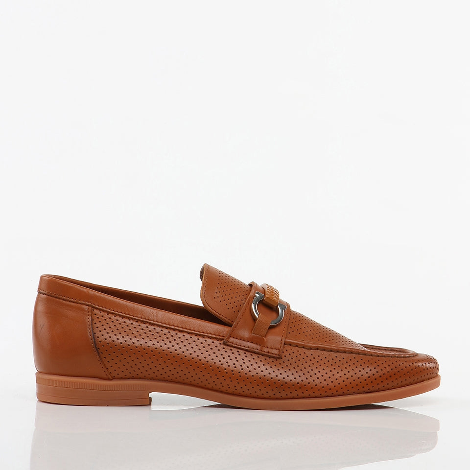 Genuine Leather Taba Men's Loafer