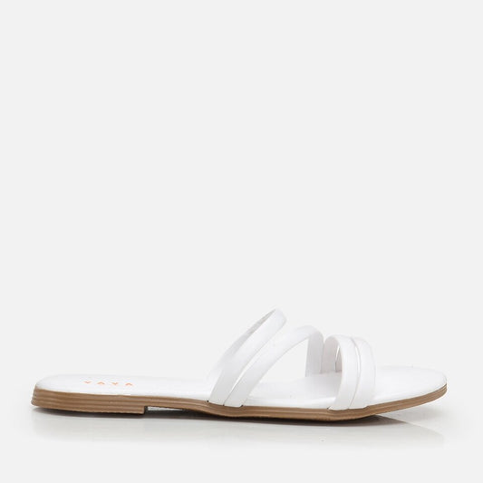 White Yaya Women's Slippers