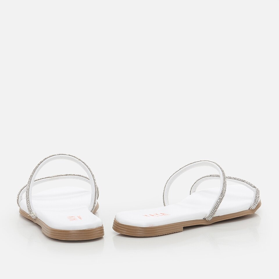 White Yaya Women's Slippers