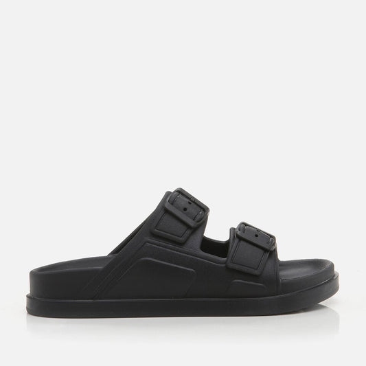 Black Yaya Men's Slippers