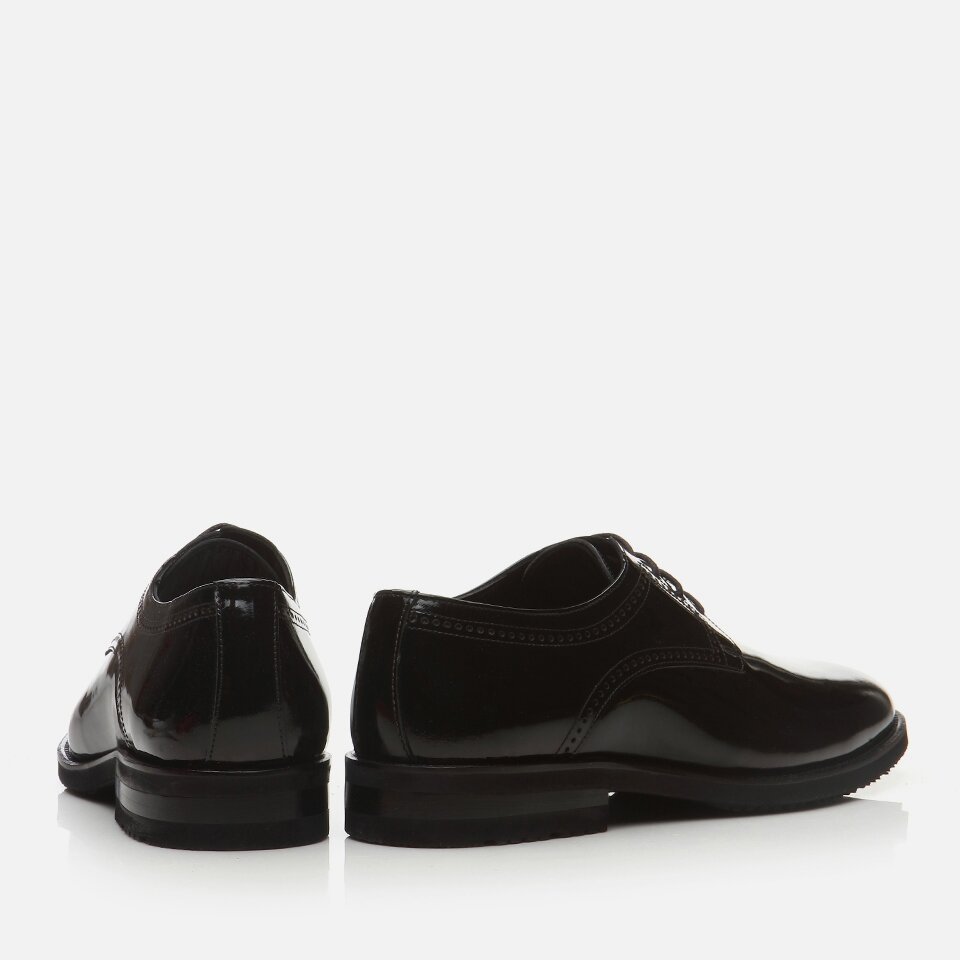 Genuine Leather Black Men's Daily Shoes