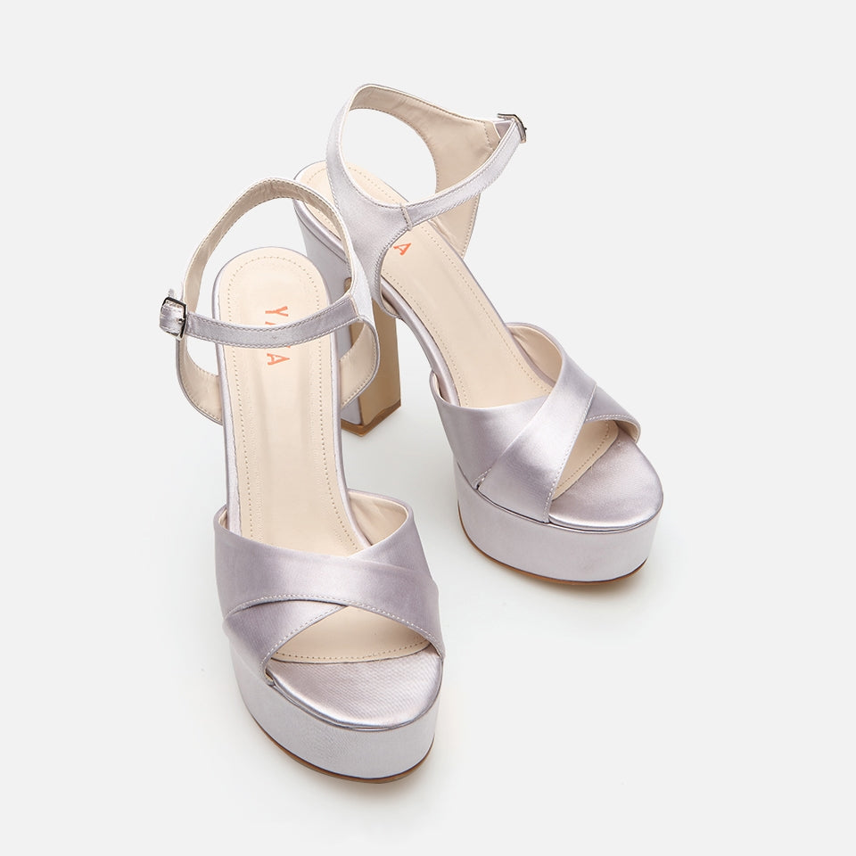 Light Grey Spring Women's High Heel Sandal