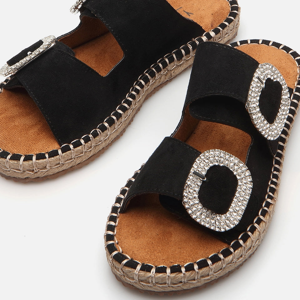 Black Yaya Women's Slippers