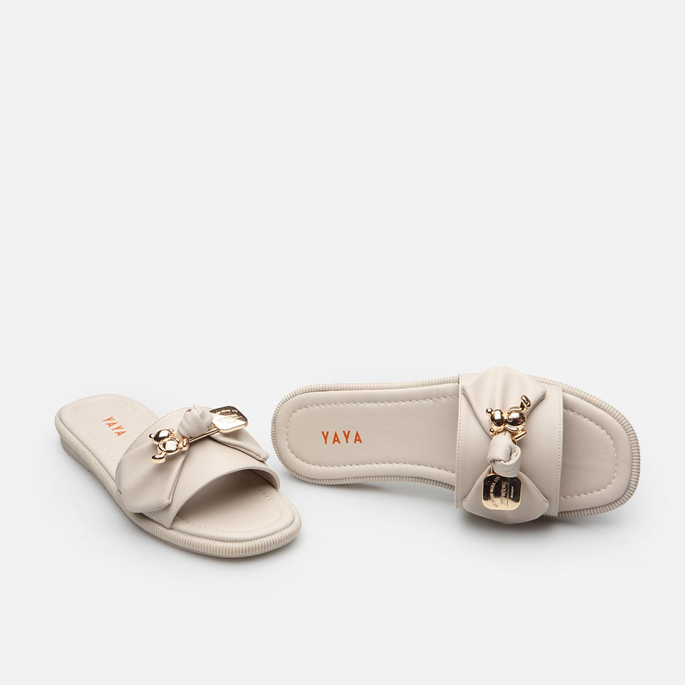 Beige Yaya Women's Slippers