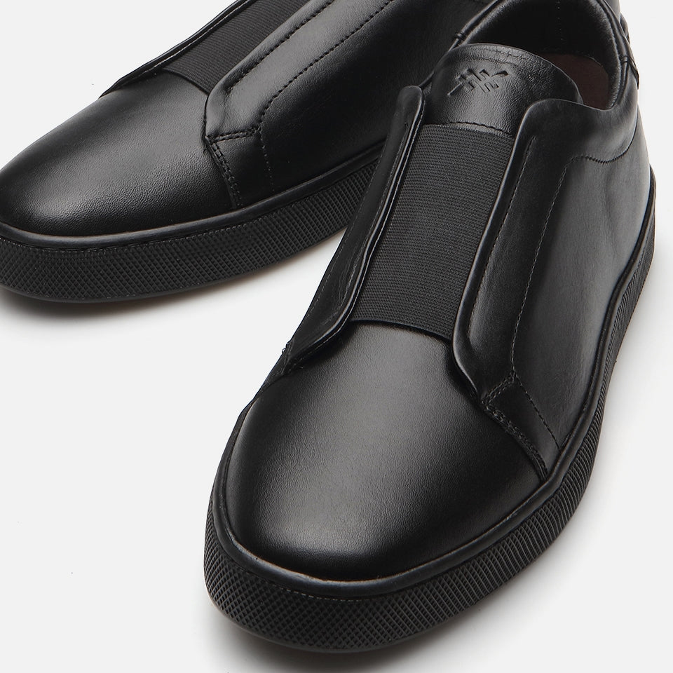 Genuine Leather Black Spring Men's Casual Shoes