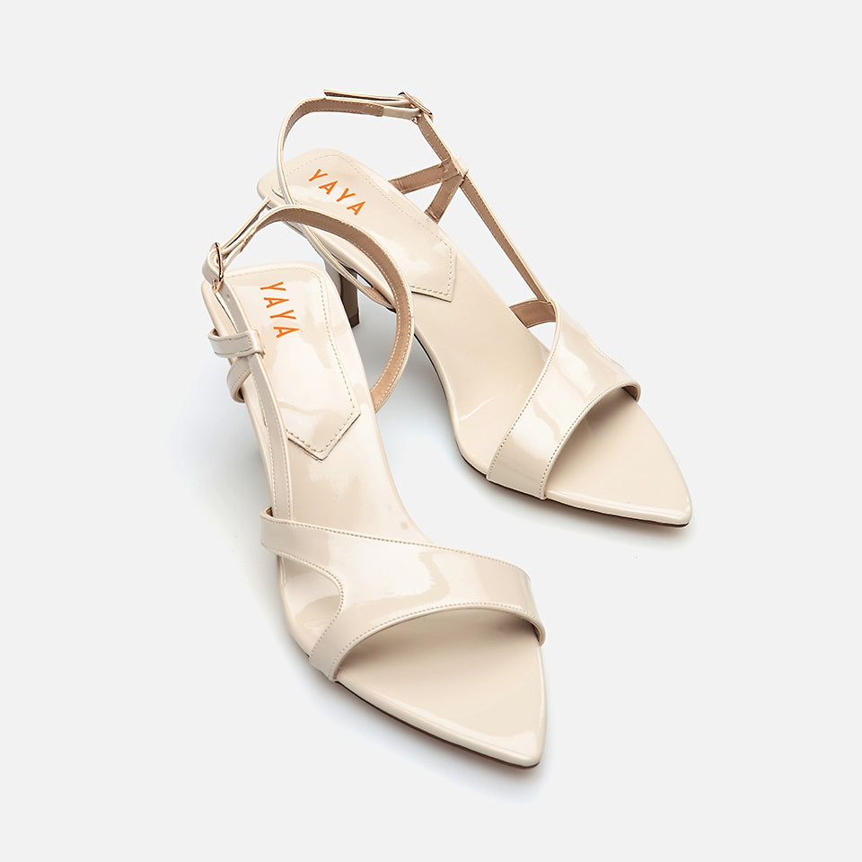 Beige Yaya Women's High Heel Sandal