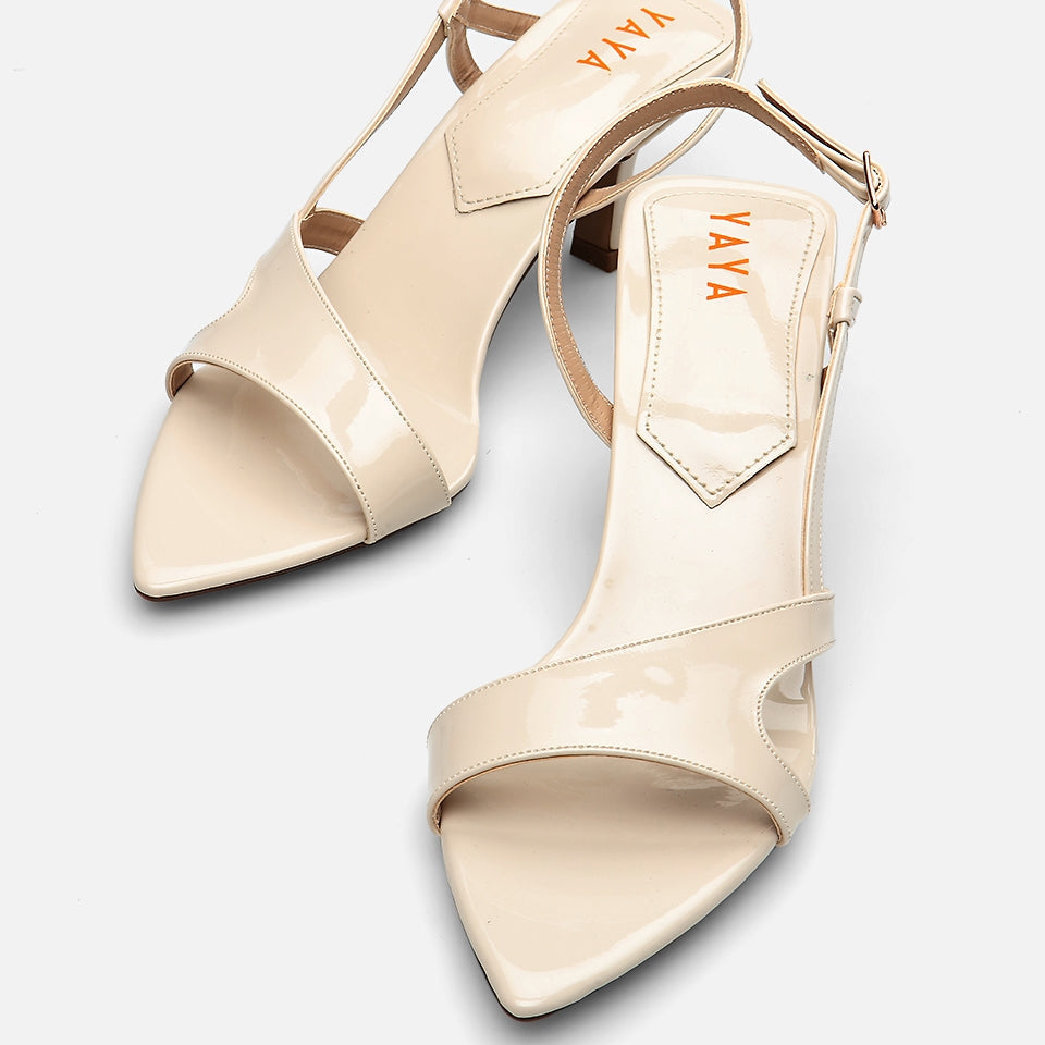 Beige Yaya Women's High Heel Sandal