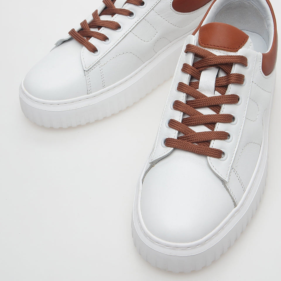 Genuine Leather White Men's Casual Shoes