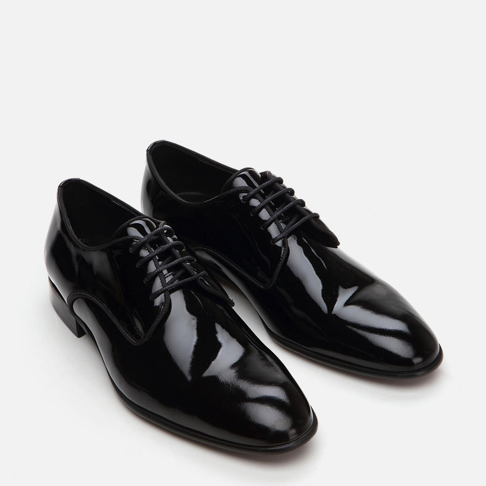 Genuine Leather Black Men's Classic Shoes