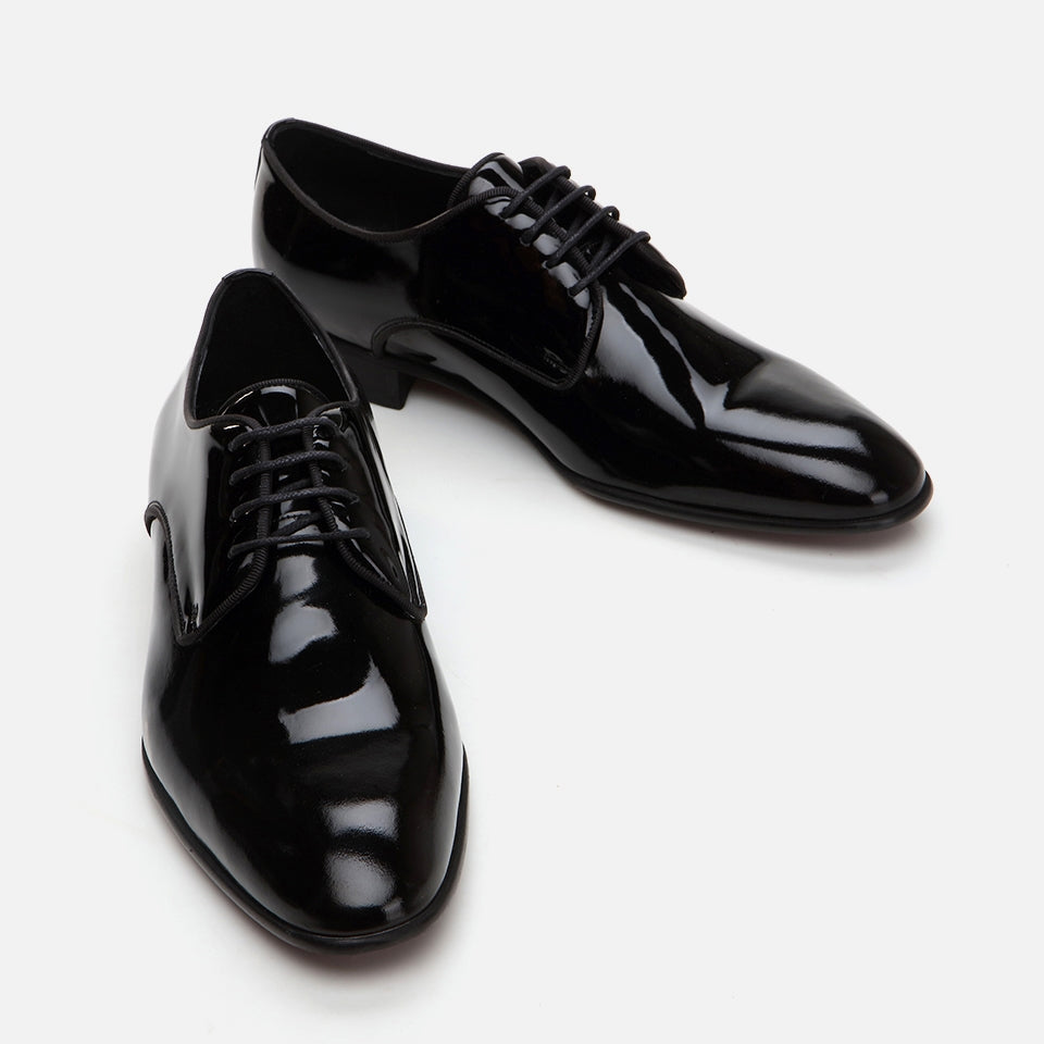 Genuine Leather Black Men's Classic Shoes