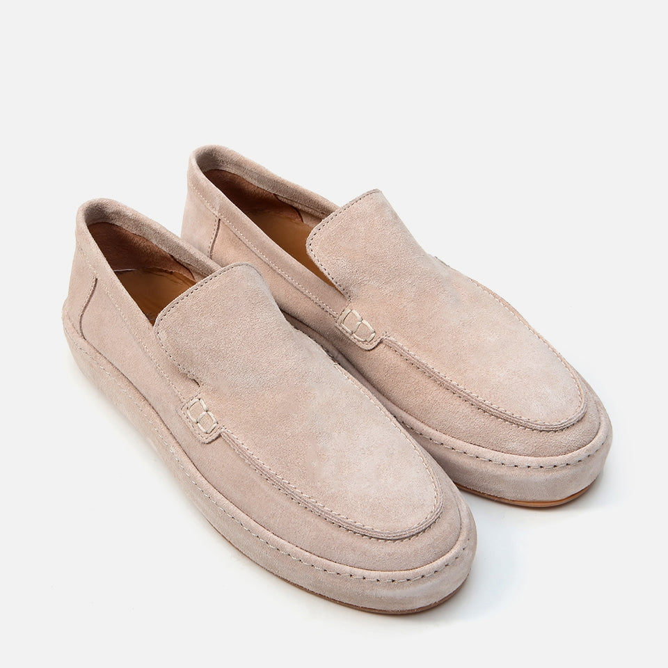 Genuine Leather Sand Beige Men's Loafer x Danilo Zanna