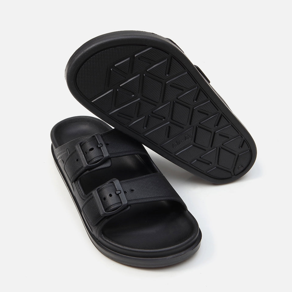 Black Yaya Men's Slippers