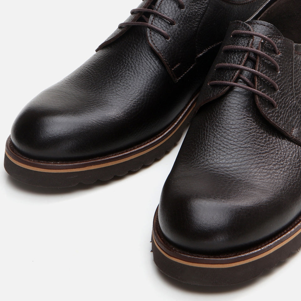 Genuine Leather Black Men's Casual Shoes