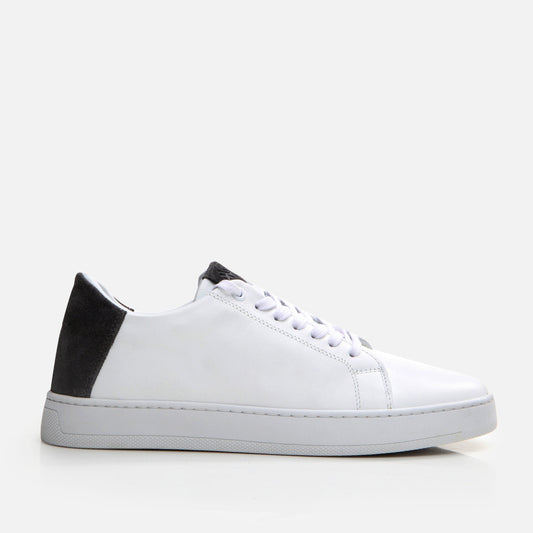 Genuine Leather White Men's Casual Shoes